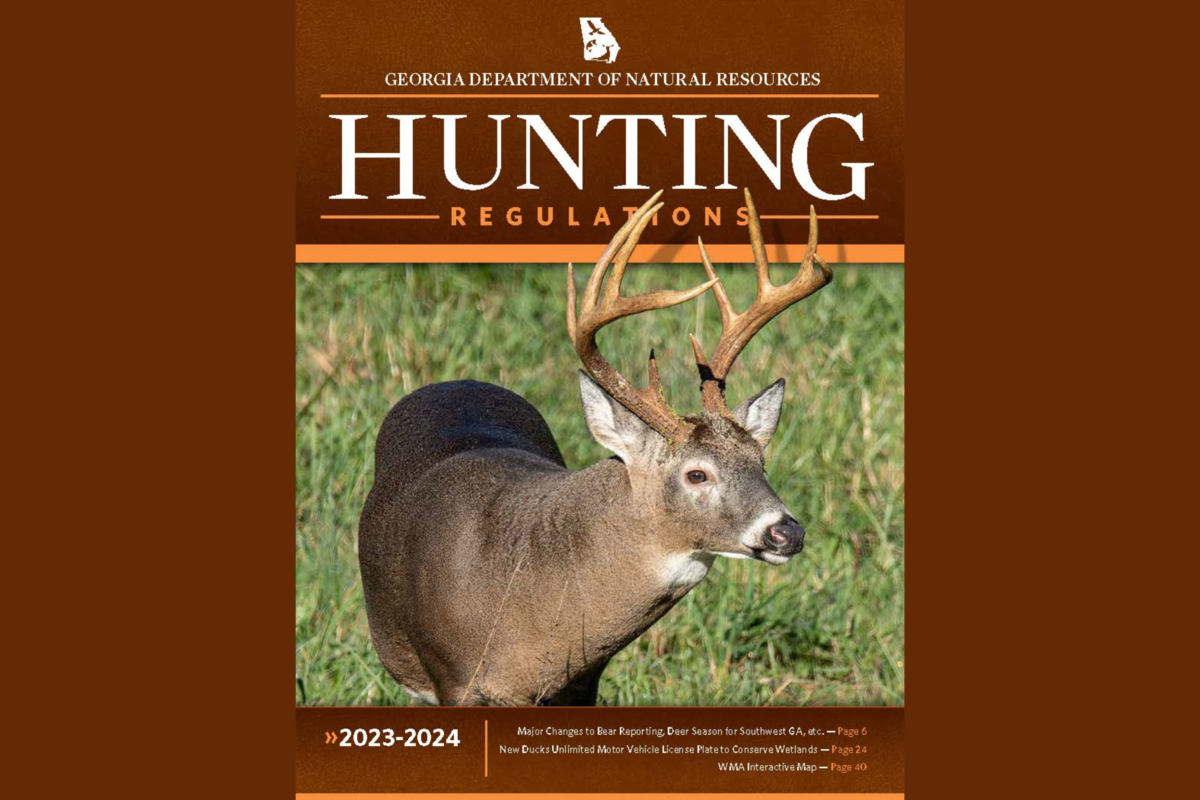 New 2023 2024 Georgia Hunting Seasons Regulations Guide Grice Connect