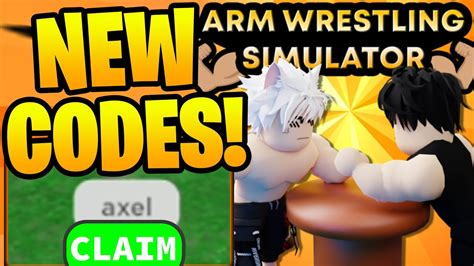 New All Working Codes For Arm Wrestle Simulator In 2023 Roblox Arm