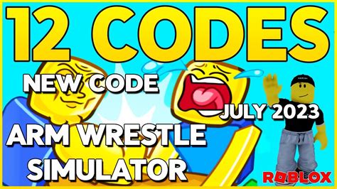 New All Working Codes For Arm Wrestle Simulator In July 2023 Roblox