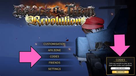 New Aot Revolution Codes Roblox Attack On Titan Revolution Codes May