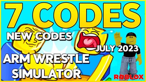 New Code 7 Working Codes For Arm Wrestle Simulator Roblox In July