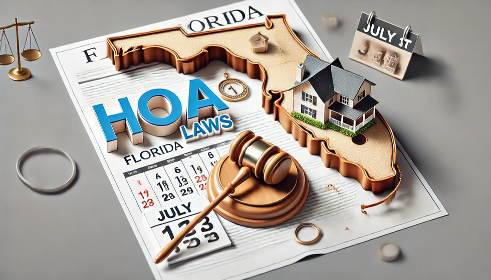 New Florida Real Estate Laws 2024 Shake Up Hoas Condo Hotels And