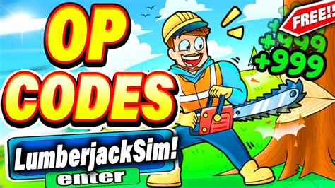 New Lumberjack Simulator 2 Codes Lumberjack Simulator Roblox Youtube