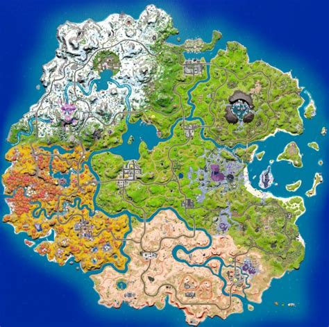 New Map Fortnite