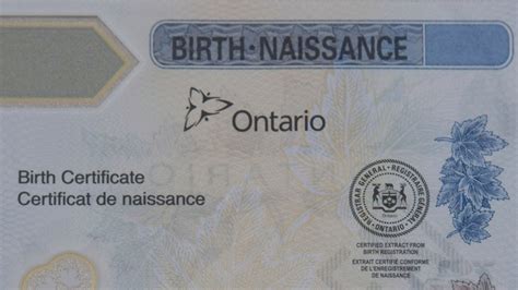 New Ontario Birth Certificates Will Be More Secure More Durable Cbc News