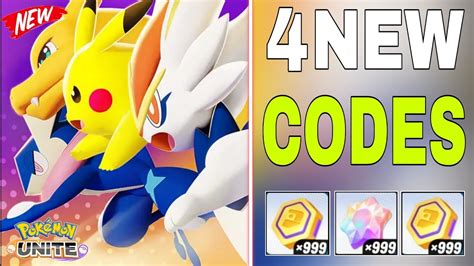 New Pokemon Unite Gift Codes 2024 September Pokemon Unite Codes