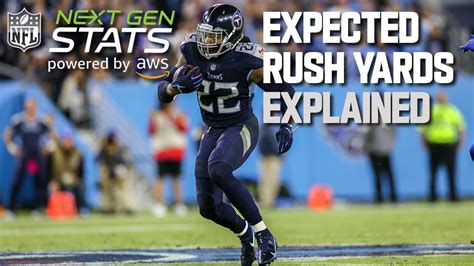 Next Gen Stats Expected Rushing Yards Explained Youtube