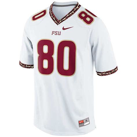 Nike Florida State Seminoles Replica Football Jersey In White For Men