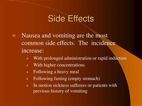 Nitrous Oxide Side Effects