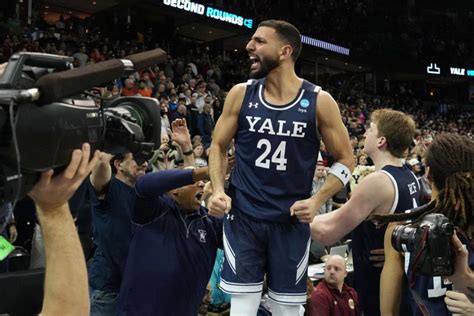 No 13 Seed Yale Avoids Late Disaster Stuns Auburn In March Madness Upset