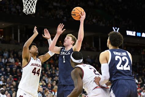 No 13 Seed Yale Stuns Sec Tournament Champion Auburn In Another March