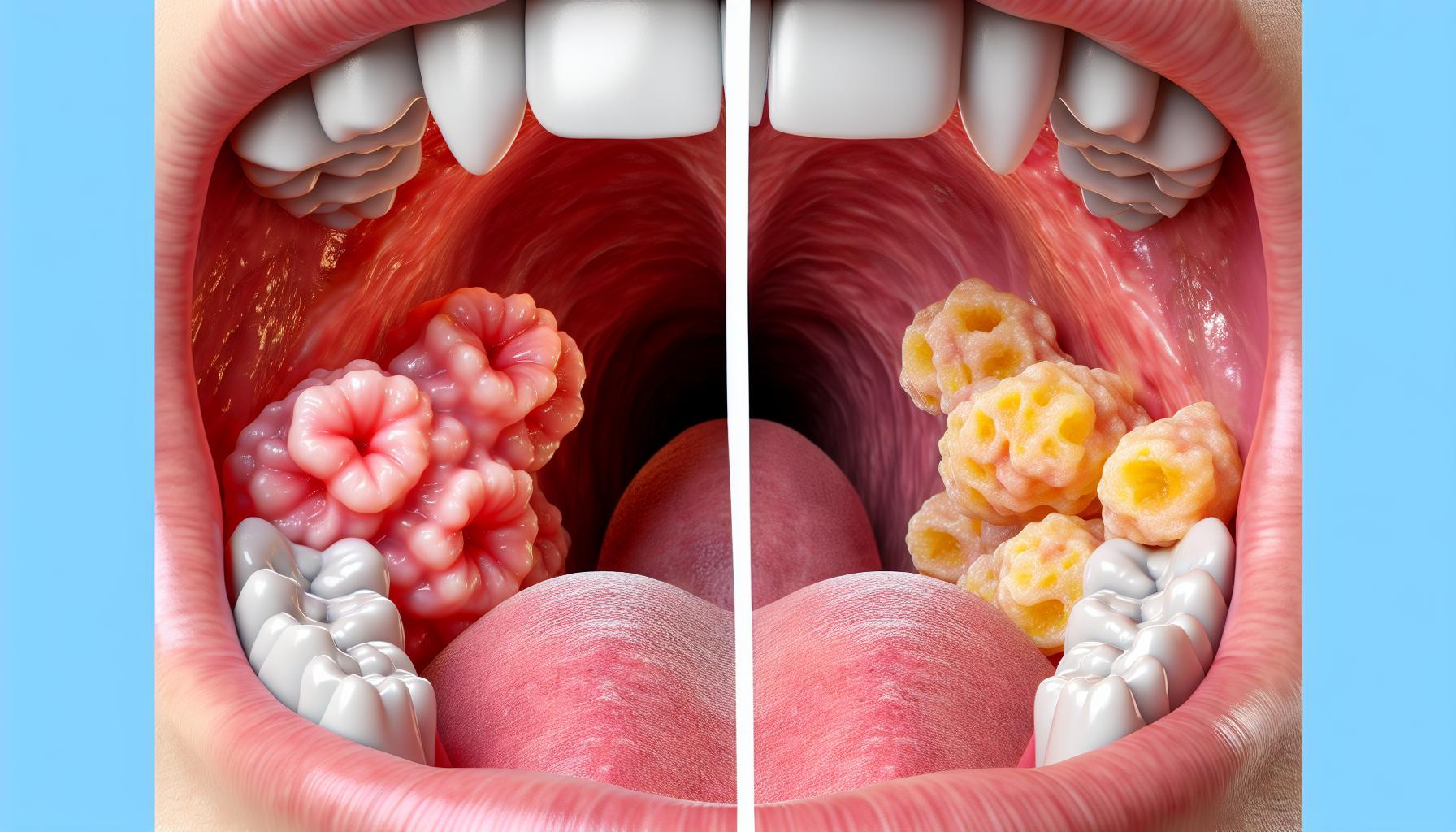 Normal Tonsils Vs Tonsil Stones What You Need To Know