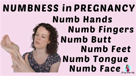 Numb Fingers While Pregnant