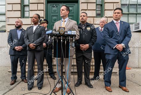 Nypd Deputy Chief Tim Mccormack Commissioner Editorial Stock Photo