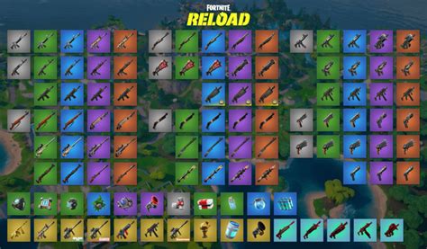 Official Fortnite Reload Loot Pool Repost To Fix Mistakes With The