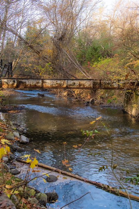 Old Bridge Sunnybrook Park Toronto Canada November 20 Racquel