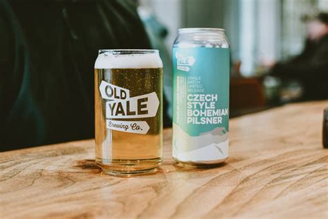 Old Yale Brewing Presents Czech Style Bohemian Pilsner Beer Me