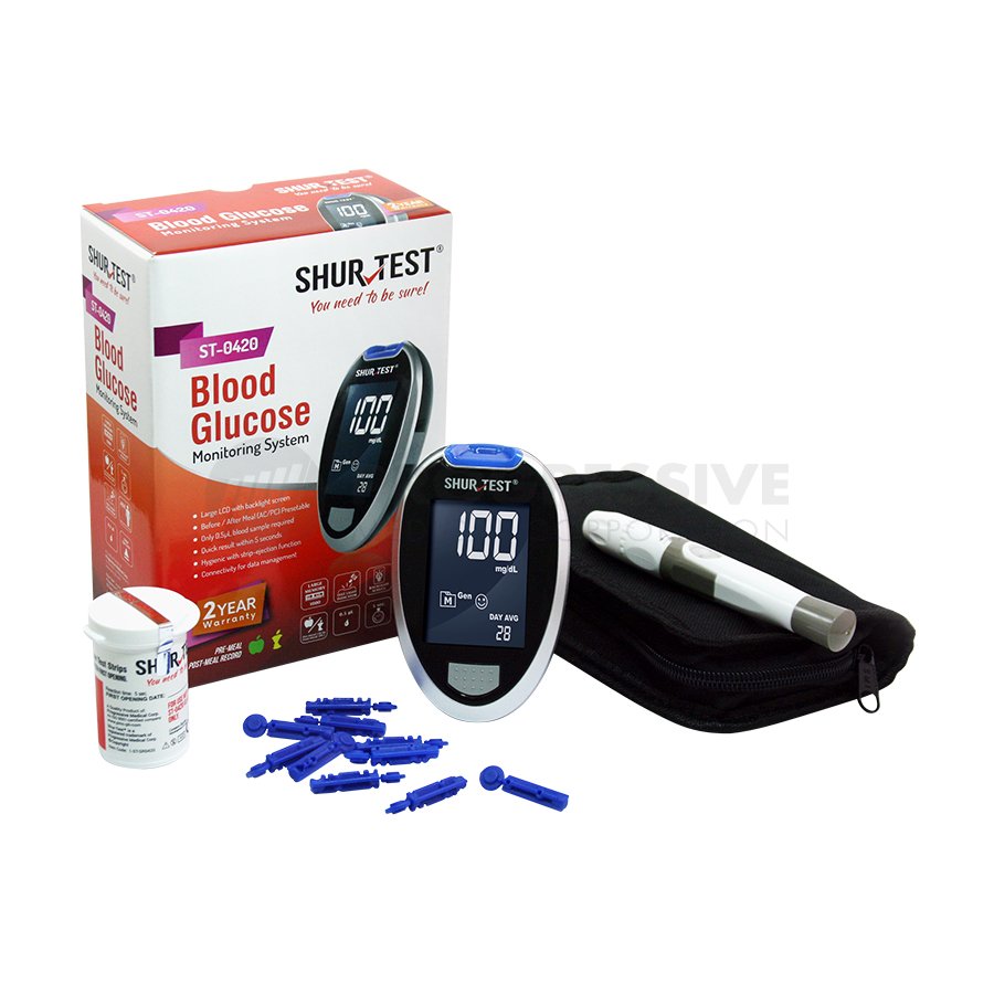 Omron Genuine Hgm111 Blood Glucose Monitoring Kit Life Time Warranty