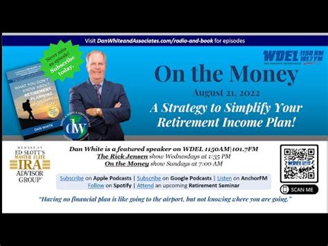 On The Money A Strategy To Simplify Your Retirement Income Plan