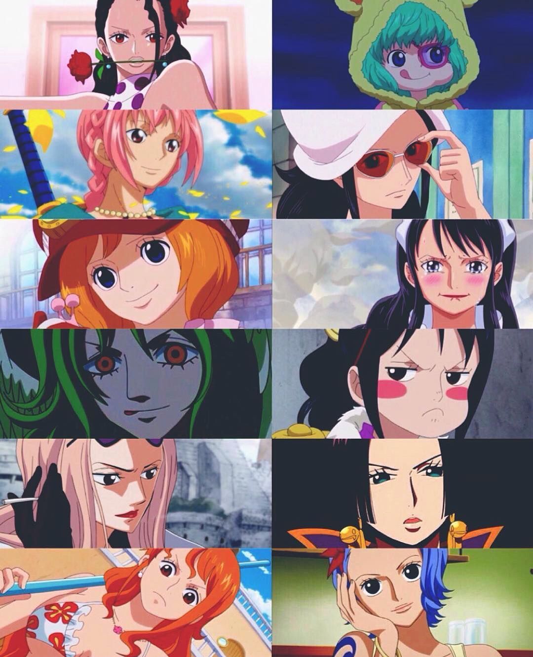 One Piece Female Characters Wallpaper