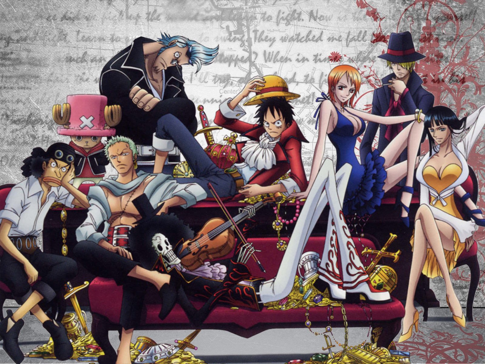 One Piece Straw Hats