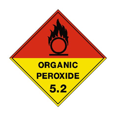 Organic Peroxide 5 2 Label Safety Label Co Uk