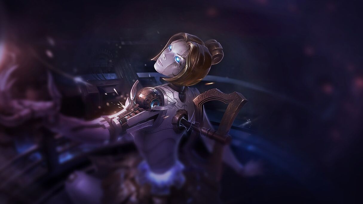 Orianna In Arcane Style Character Art League Of Legends Lol League