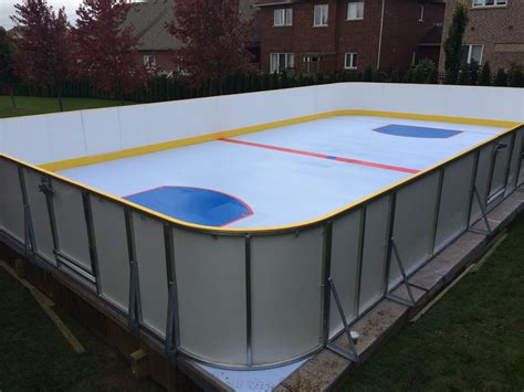 Outdoor Synthetic Ice Rink For Backyard Google Search Backyard Hockey