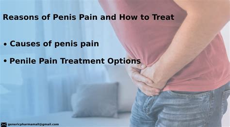 Pain In Penis: Find Relief Now