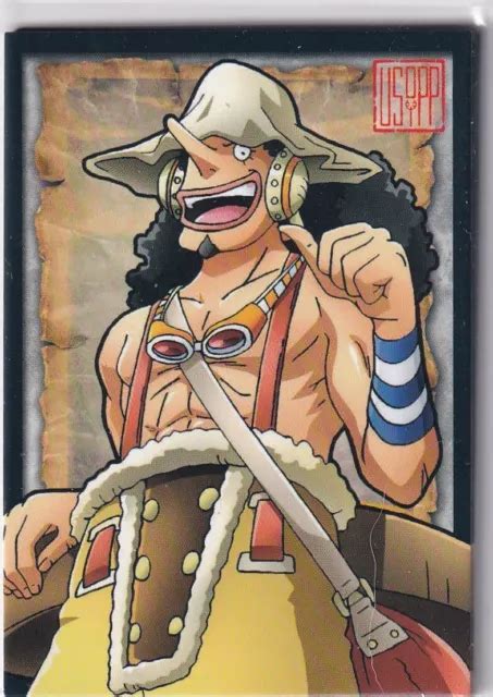 Panini One Piece Epic Journey Trading Carte Mappa No 19 Lysop Usopp