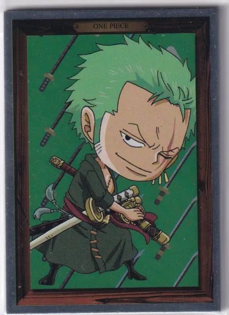 Panini One Piece Epic Journey Trading Carte Mappa No 219 Zoro Roronoa