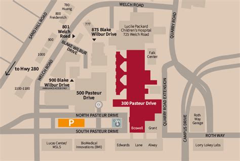 Parking Maps And Directions Stanford Health Care