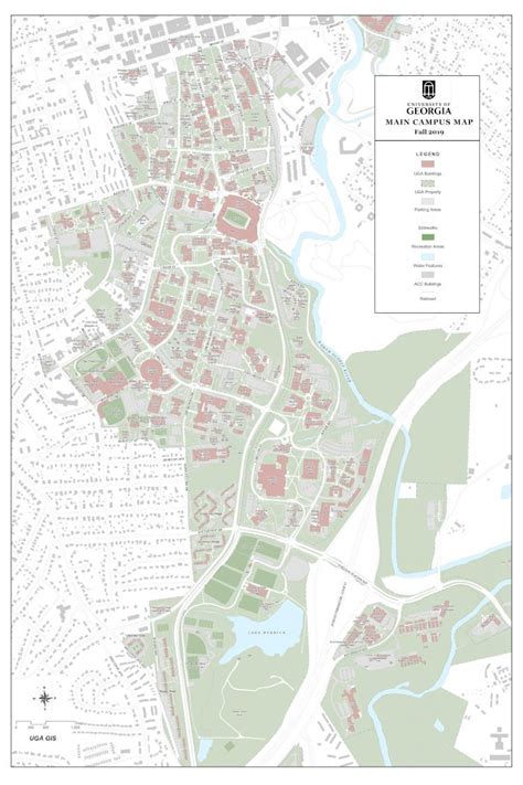 Pdf Main Campus Map University Architects Main Campus Map Fall