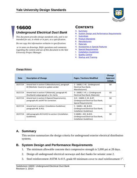 Pdf Yale University Design Standards Pdf Filemaximum Wire Pulling