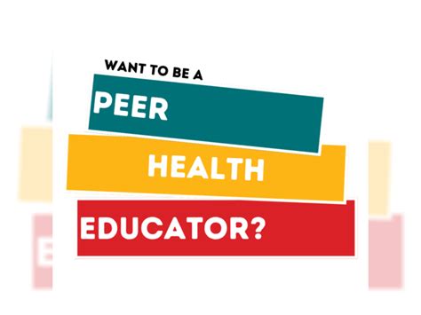 Peer Health Educator: Empowering Students