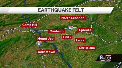 Pennsylvania Earthquake Today: Get Latest Updates