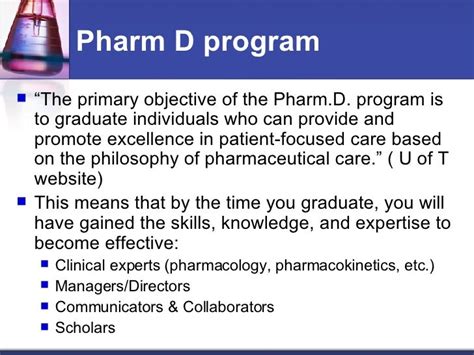 Pharm D Program Guide: Expert Knowledge Guaranteed