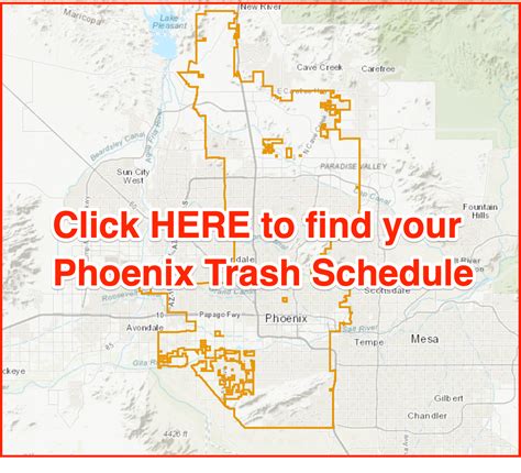 Phoenix Trash Schedule 2025 Bulk Pickup Holidays Recycling