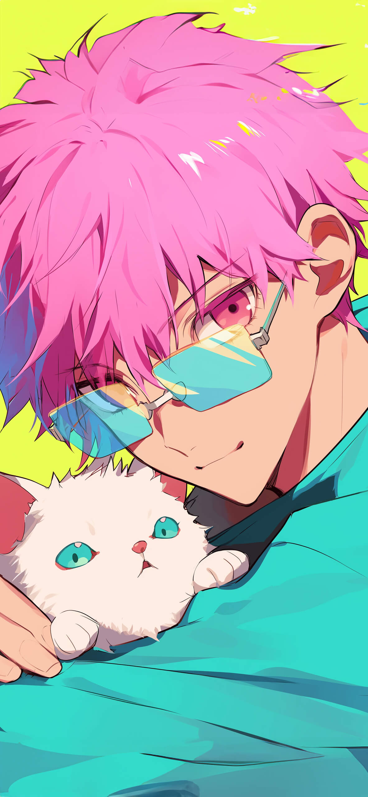 Pink Haired Anime Guy Styles Revealed