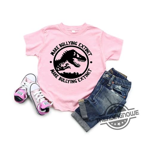 Pink Shirt Day 2024 Kid Shirt No Bullying Shirt Stop Bullying Make