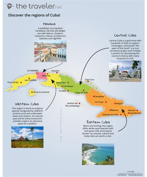 Places To Visit Cuba Tourist Maps And Must See Attractions