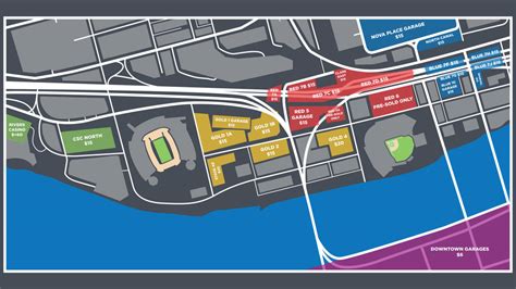 Pnc Park Parking Lot Map