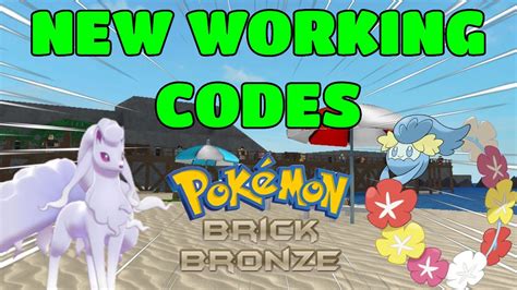 Pokemon Brick Bronze Code: Unlock Rare Items