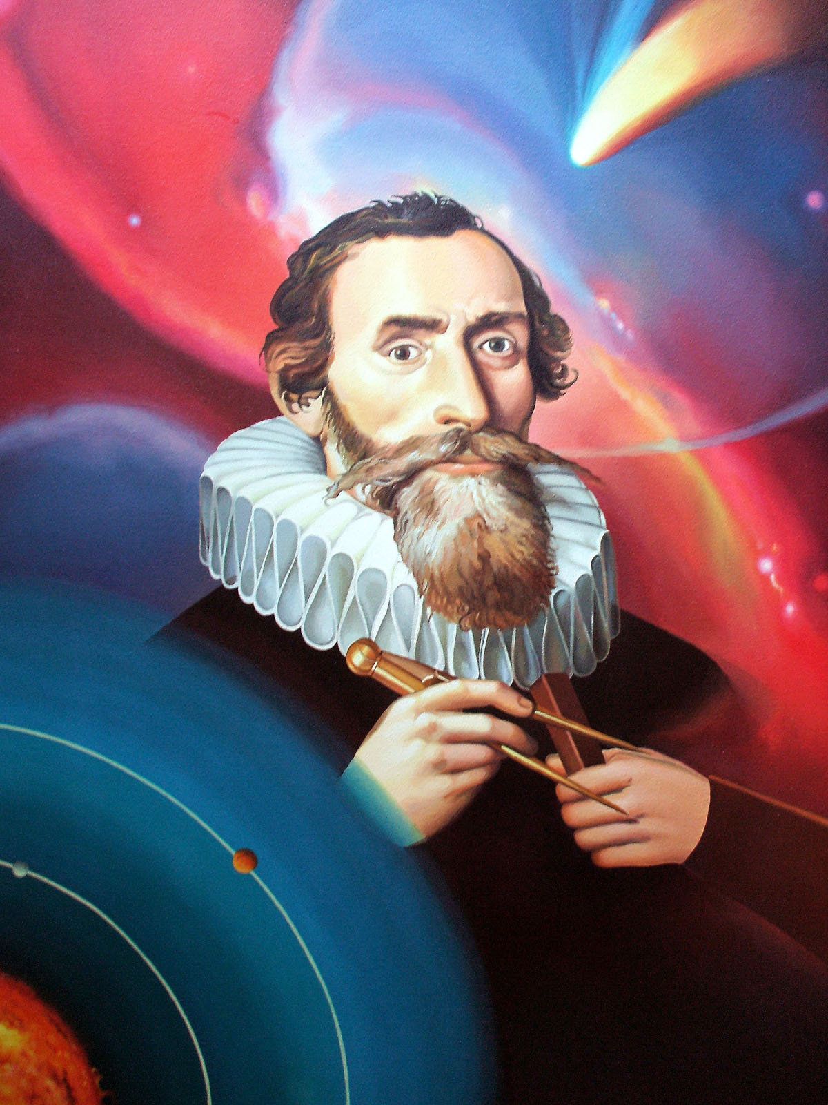 Portrait Of Johannes Kepler