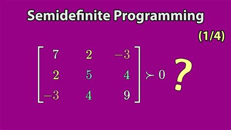 Positive Semidefinite Matrix: Ensures Stable Solutions