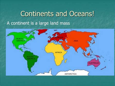 Ppt Continents And Oceans Powerpoint Presentation Free Download Id