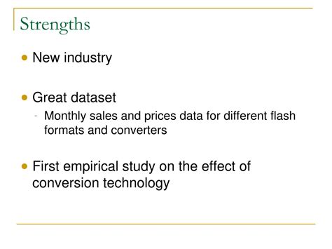 Ppt Flash Memory Card Market Dynamics Insights From Empirical