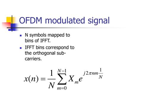 Ppt Inter Carrier Interference Cancellation In Ofdm Systems