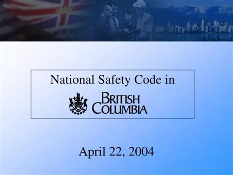 Ppt National Safety Code In Powerpoint Presentation Free Download