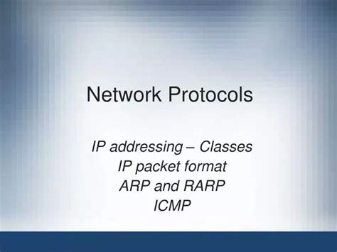 Ppt Network Protocols Powerpoint Presentation Free Download Id 5657534